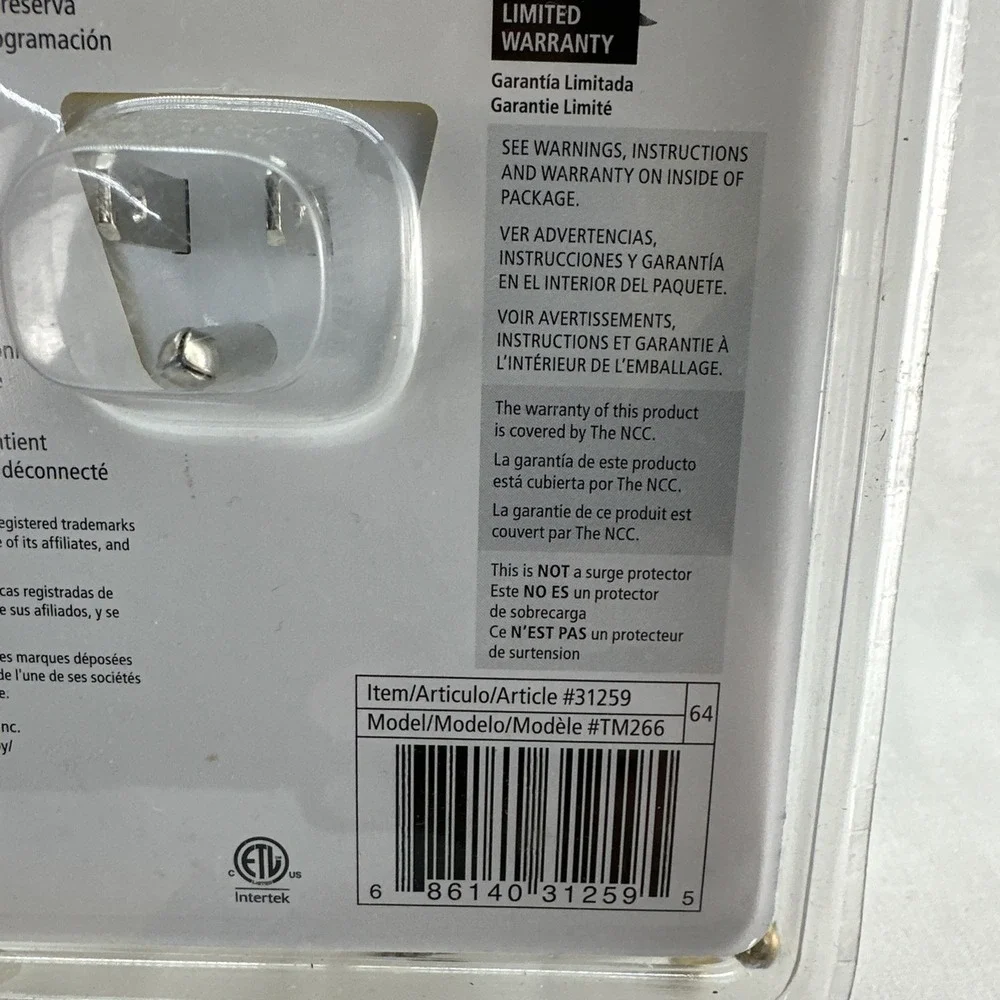 Stanley Timermax Programable Digital Indoor Weekly Timer NEW